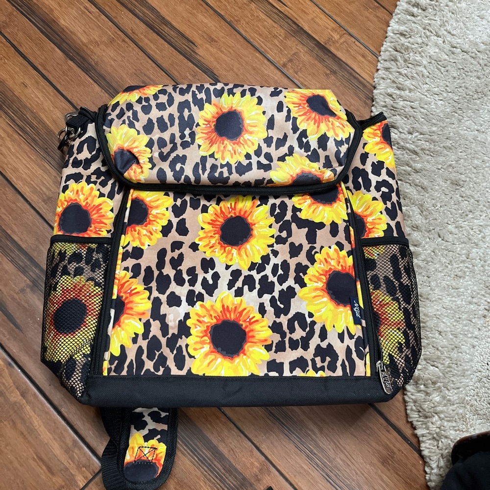 Sunflower Leopard Print Backpack.